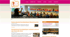 Desktop Screenshot of kunst-bedrijven.nl