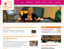 Tablet Screenshot of kunst-bedrijven.nl